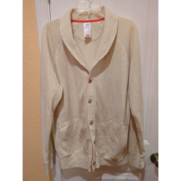 Jack Threads Men’s Knit Sweater Collared  Button Closure Pockets Classic XLarge - Picture 5 of 13